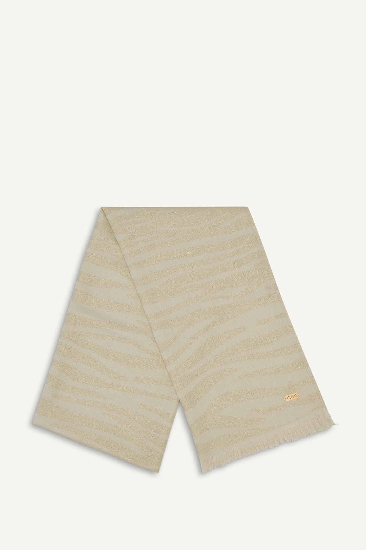 Bloom Pink DKNY METALLIC ZEBRA WRAP