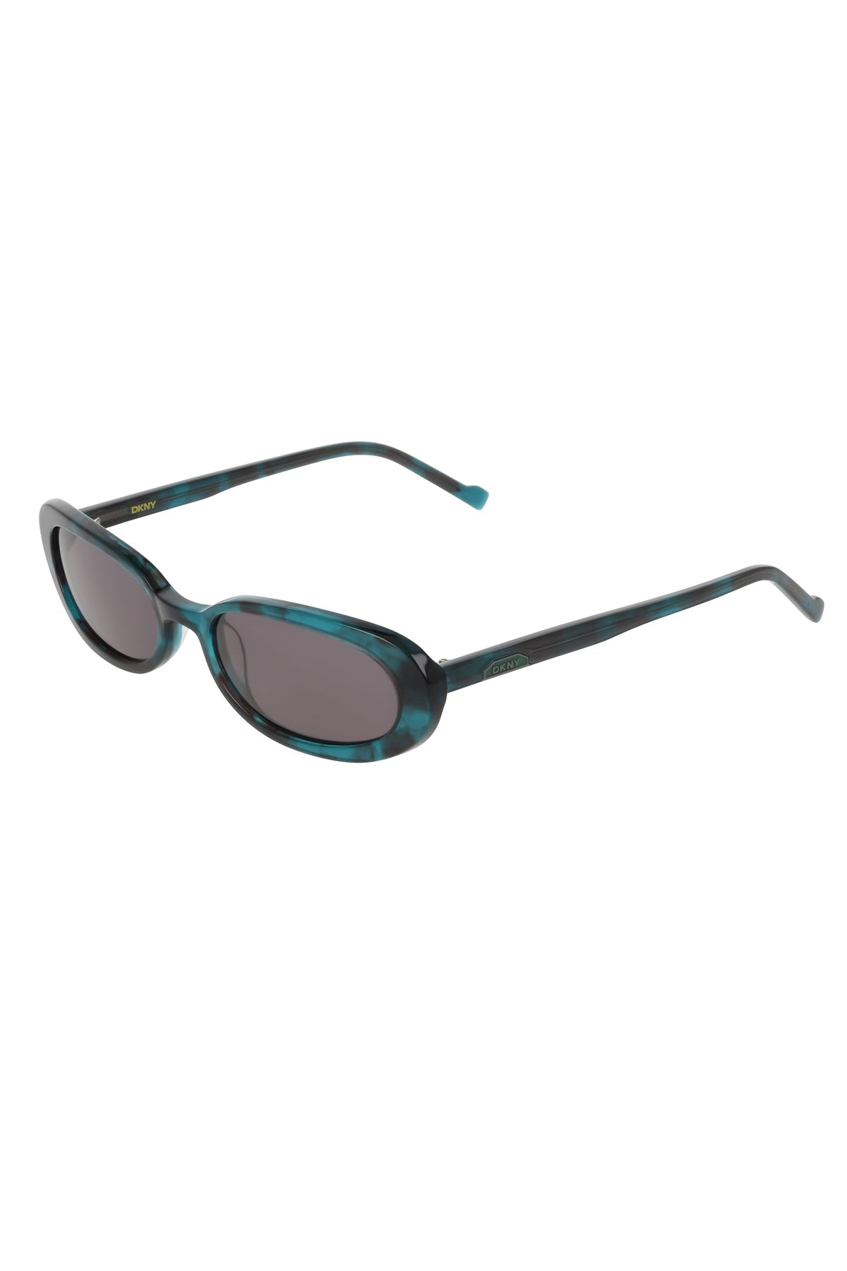 Turquoise DKNY OVAL SUNGLASSES
