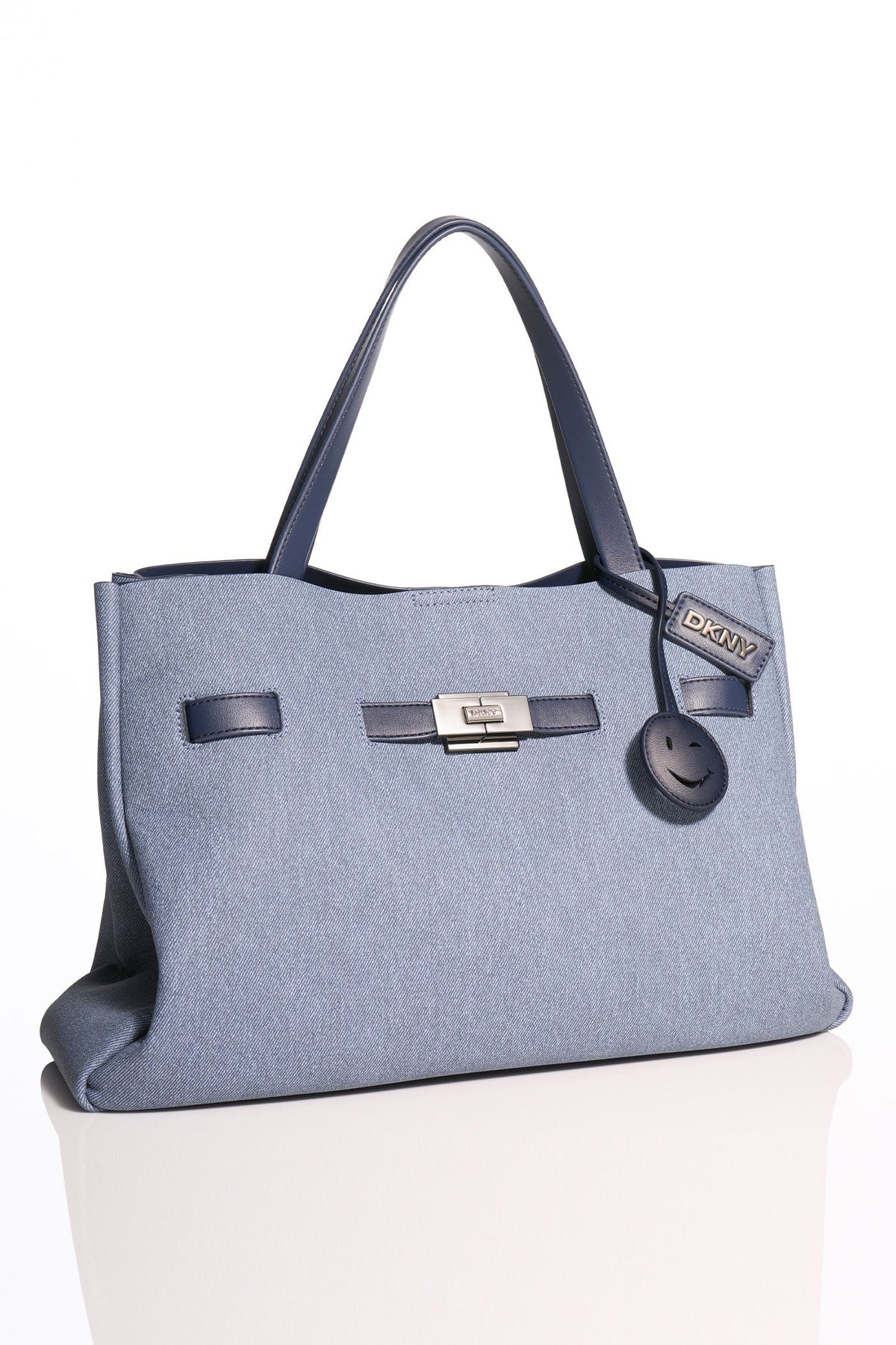 Denim DKNY BRYAR DENIM LARGE SATCHEL