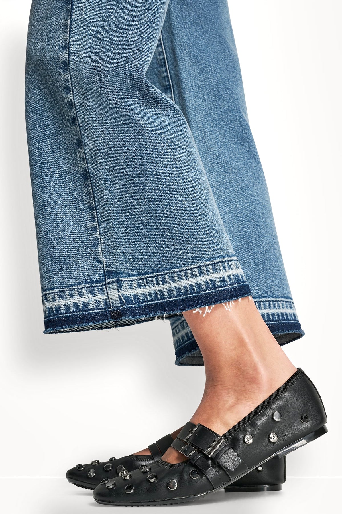 Cedar Hill DKNY MID-RISE CROPPED WIDE LEG