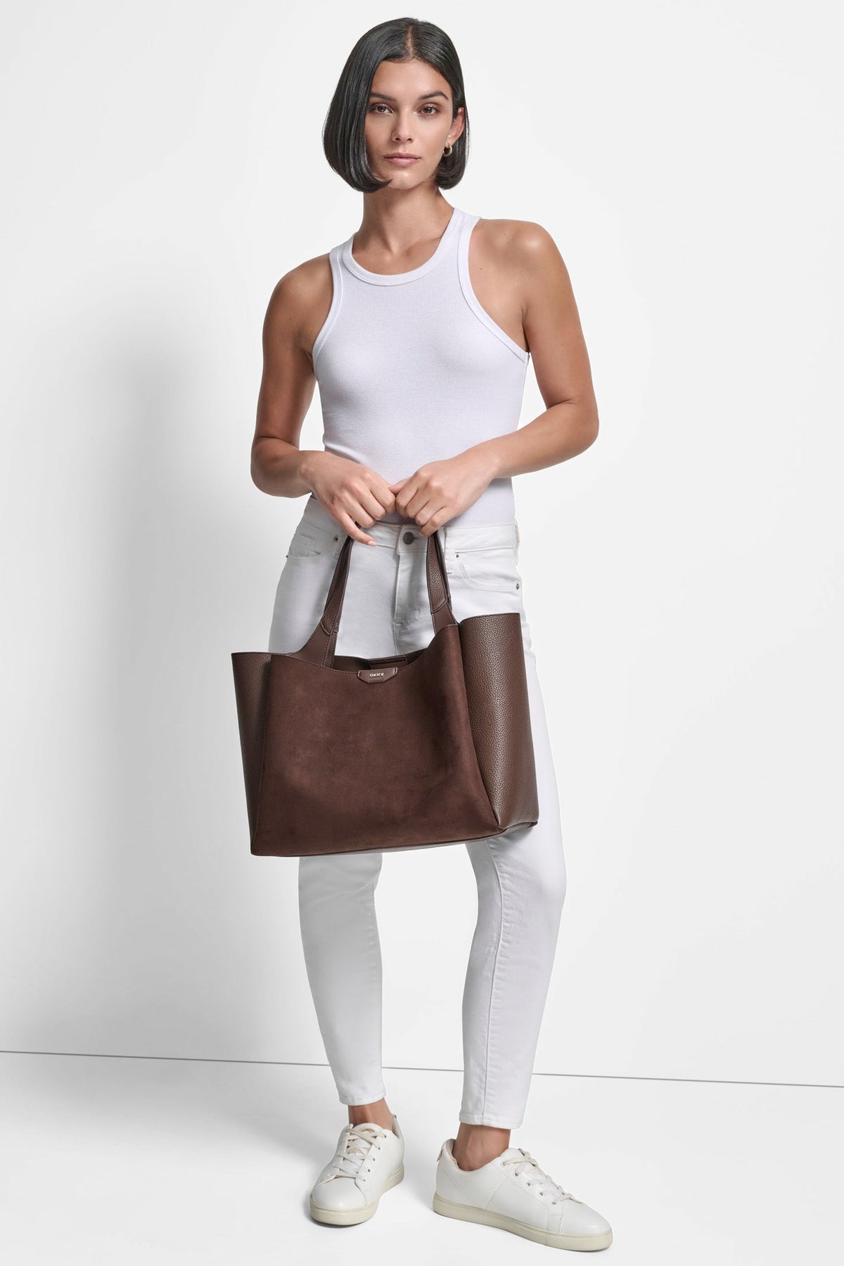 Saddle DKNY WILLA TOTE