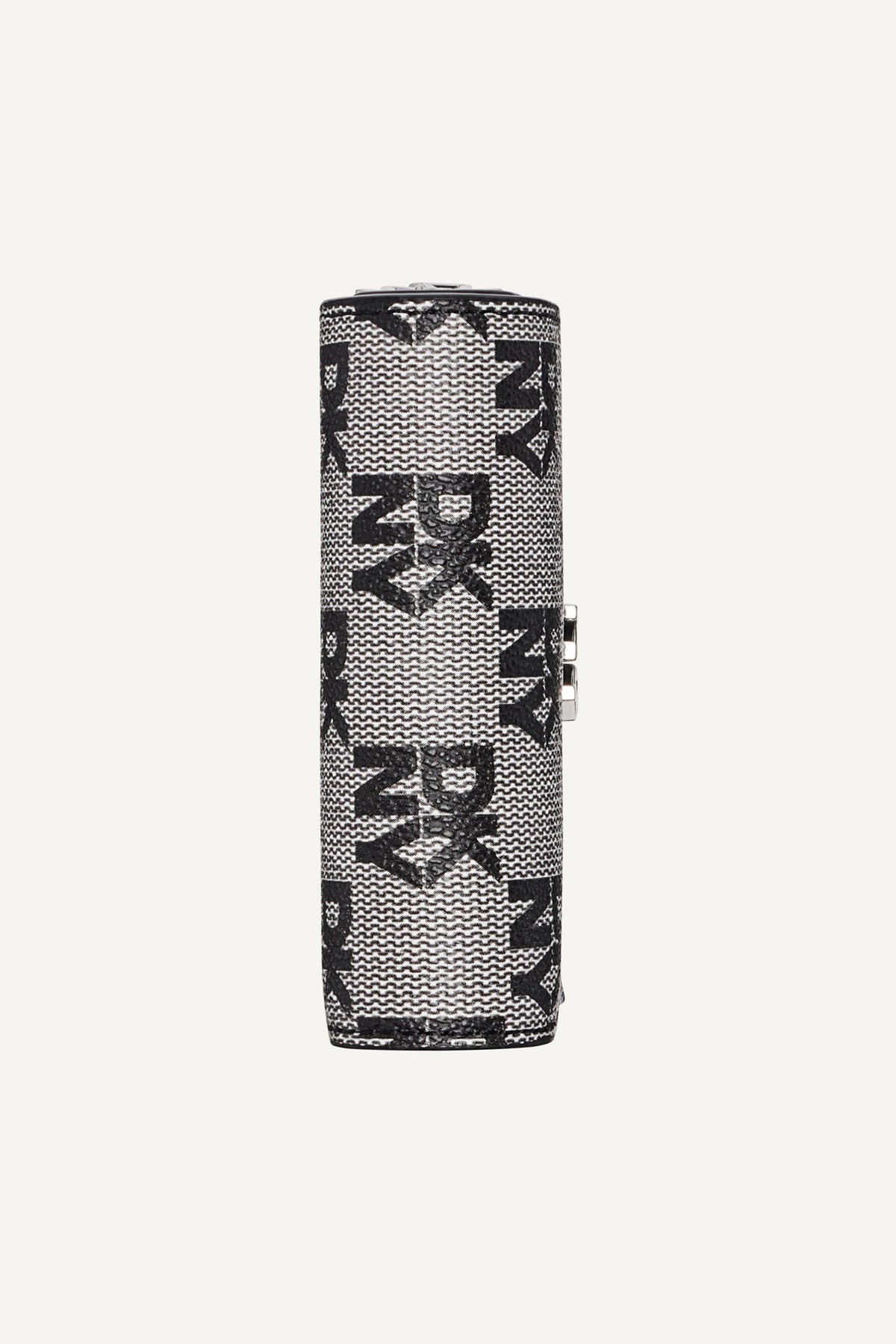 Black Logo Black DKNY SARAH BIFOLD ZIP WALLET