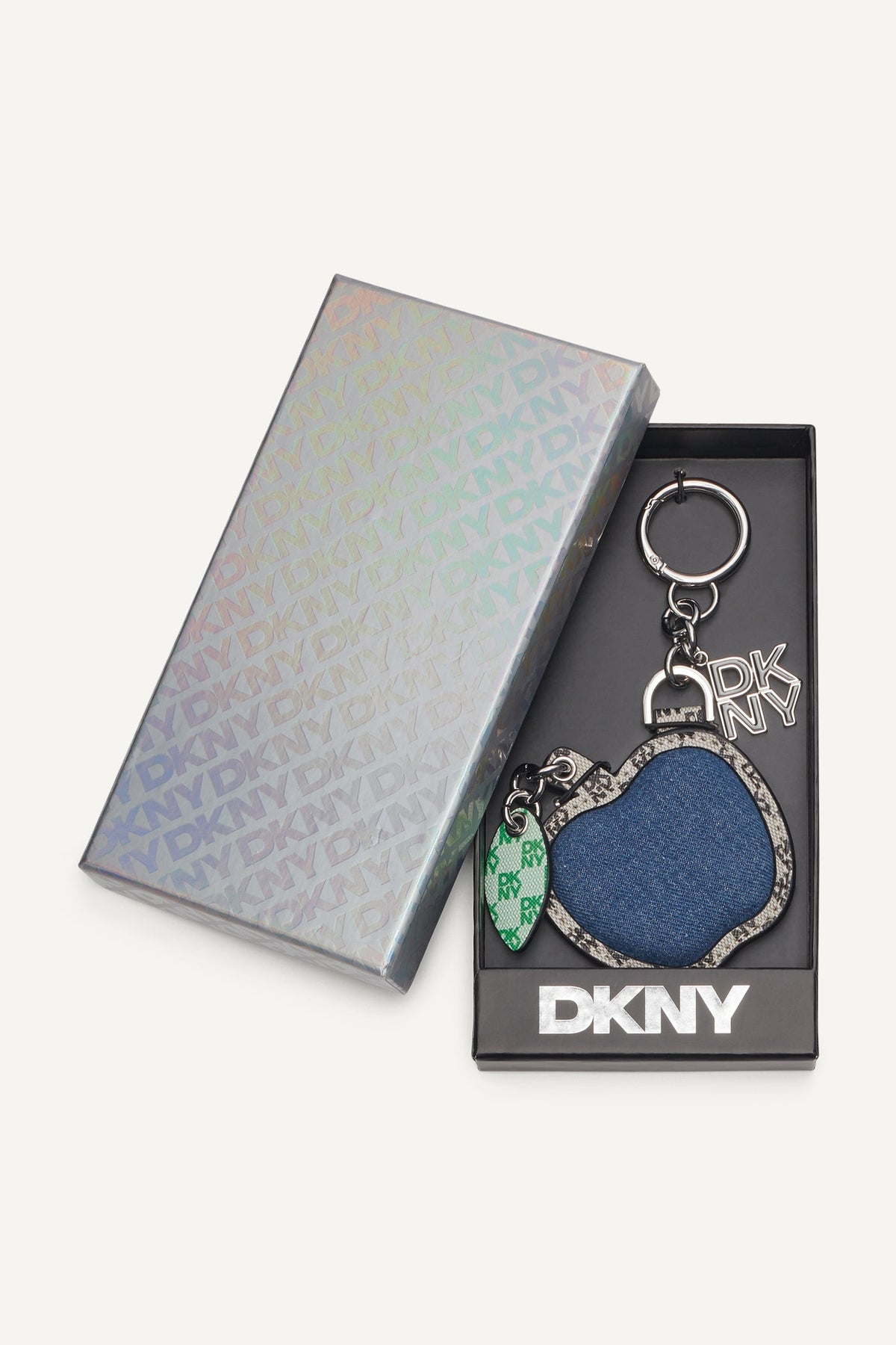 Denim DKNY APPLE LOGO CHARM