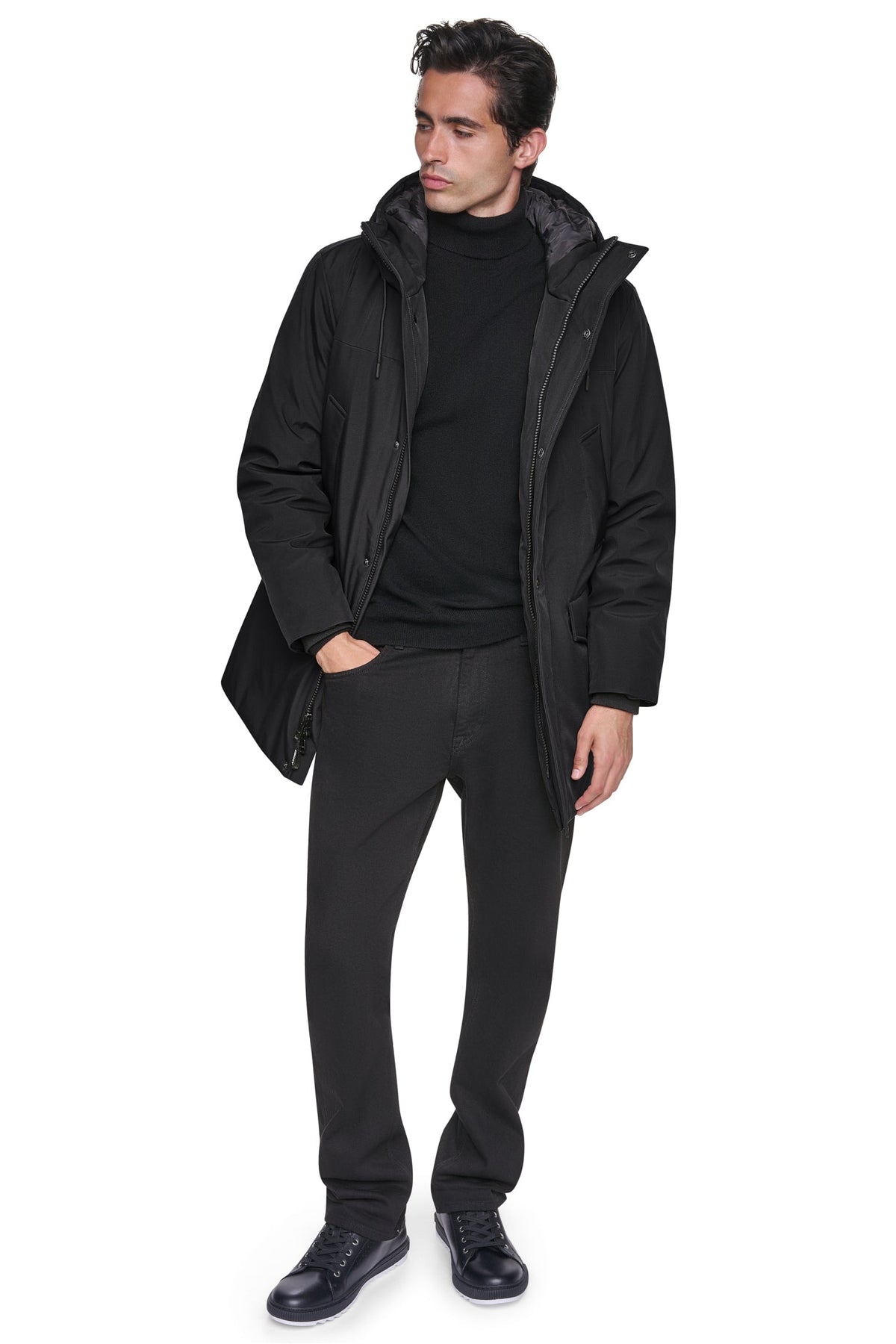 Olive DKNY HEAVY WEIGHT URBAN PARKA