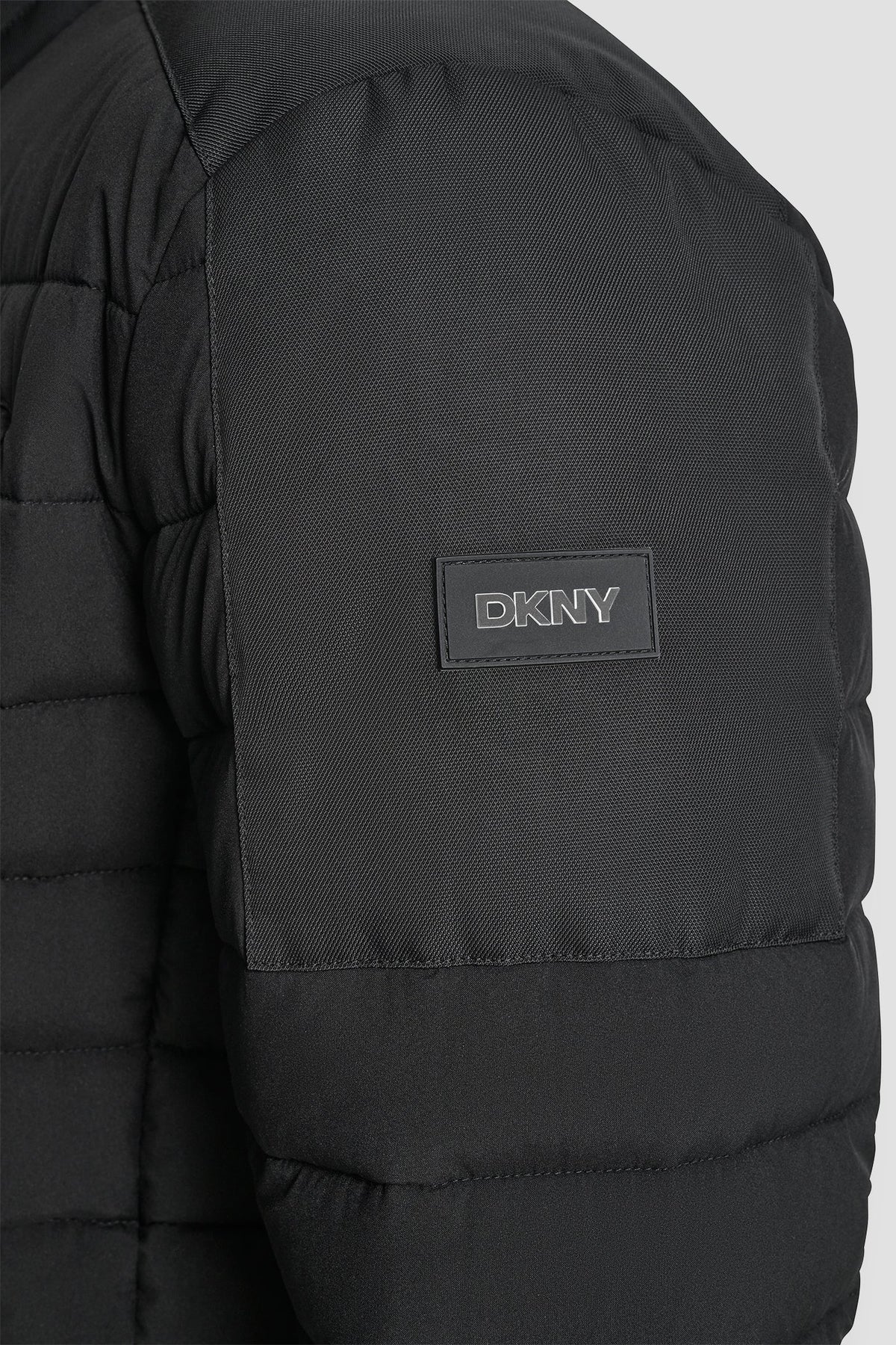 Black DKNY LIGHT WEIGHT MOTO JACKET
