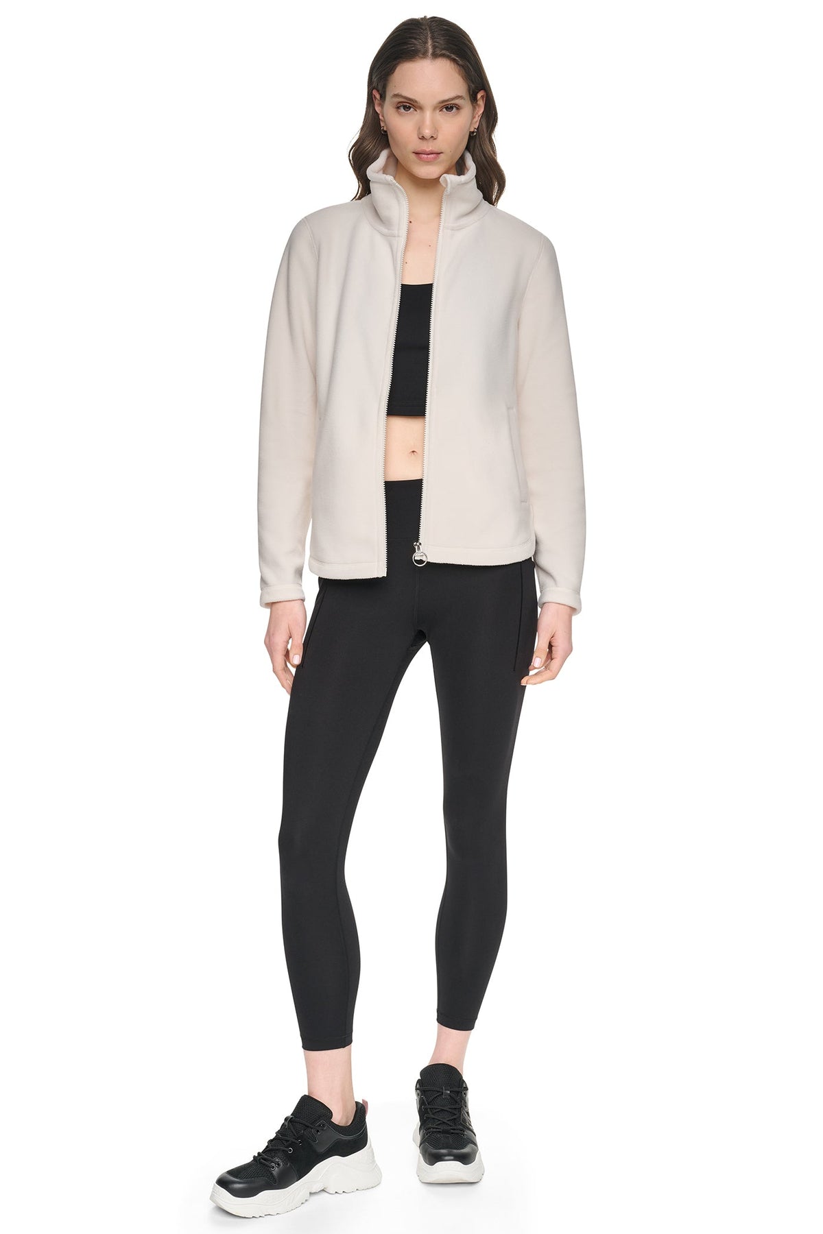 Taffy DKNY TECH FLEECE FULL ZIP JACKET