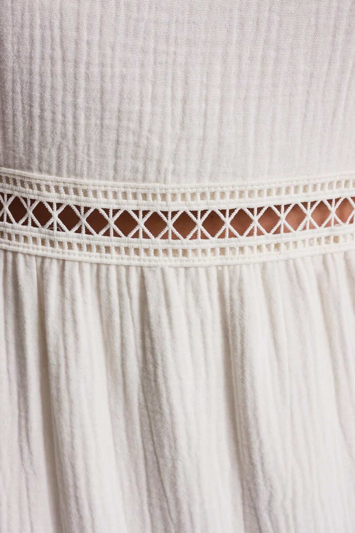 Eggnog DKNY TIERED TANK MAXI DRESS