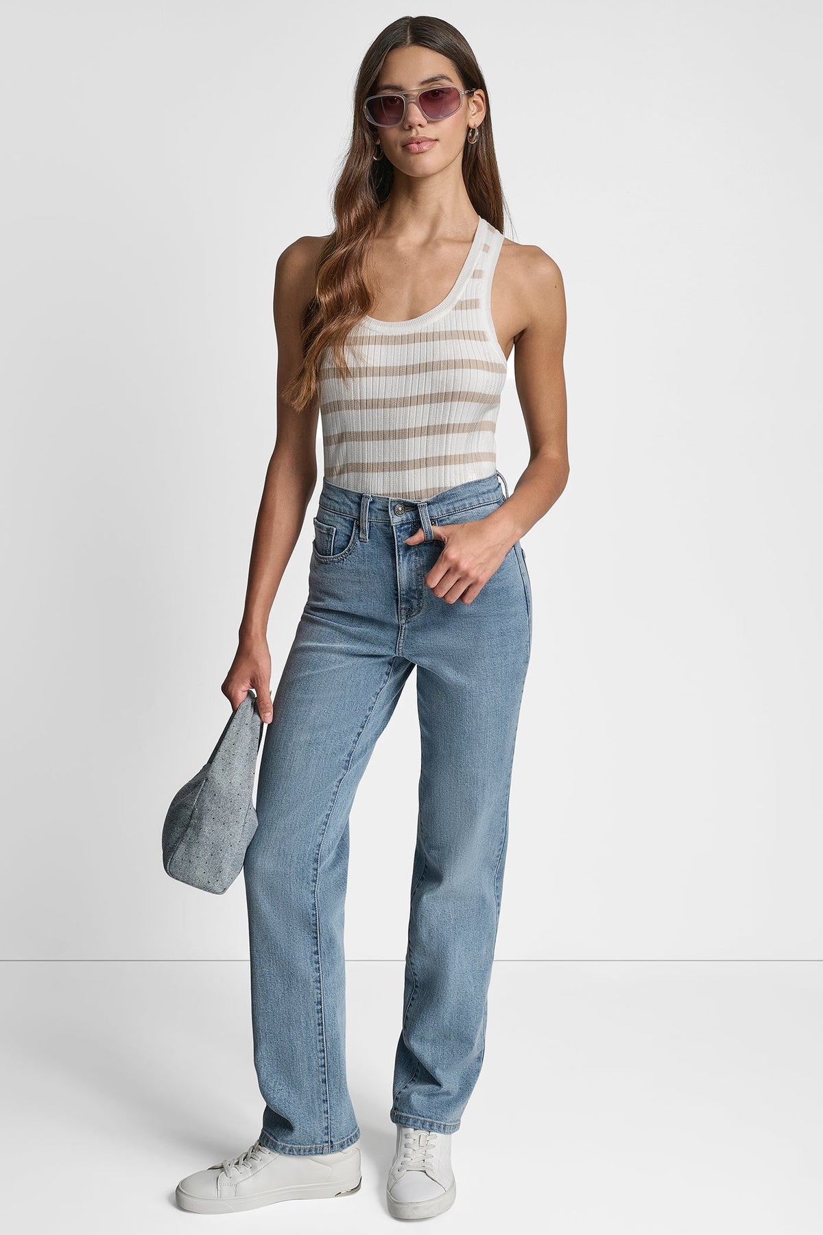 BRYANT WASH DKNY HIGH-RISE CLASSIC STRAIGHT