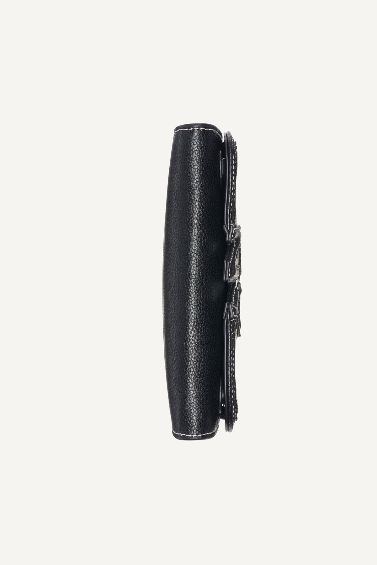 Natural/Black DKNY NICOLE FLAP CROSSBODY