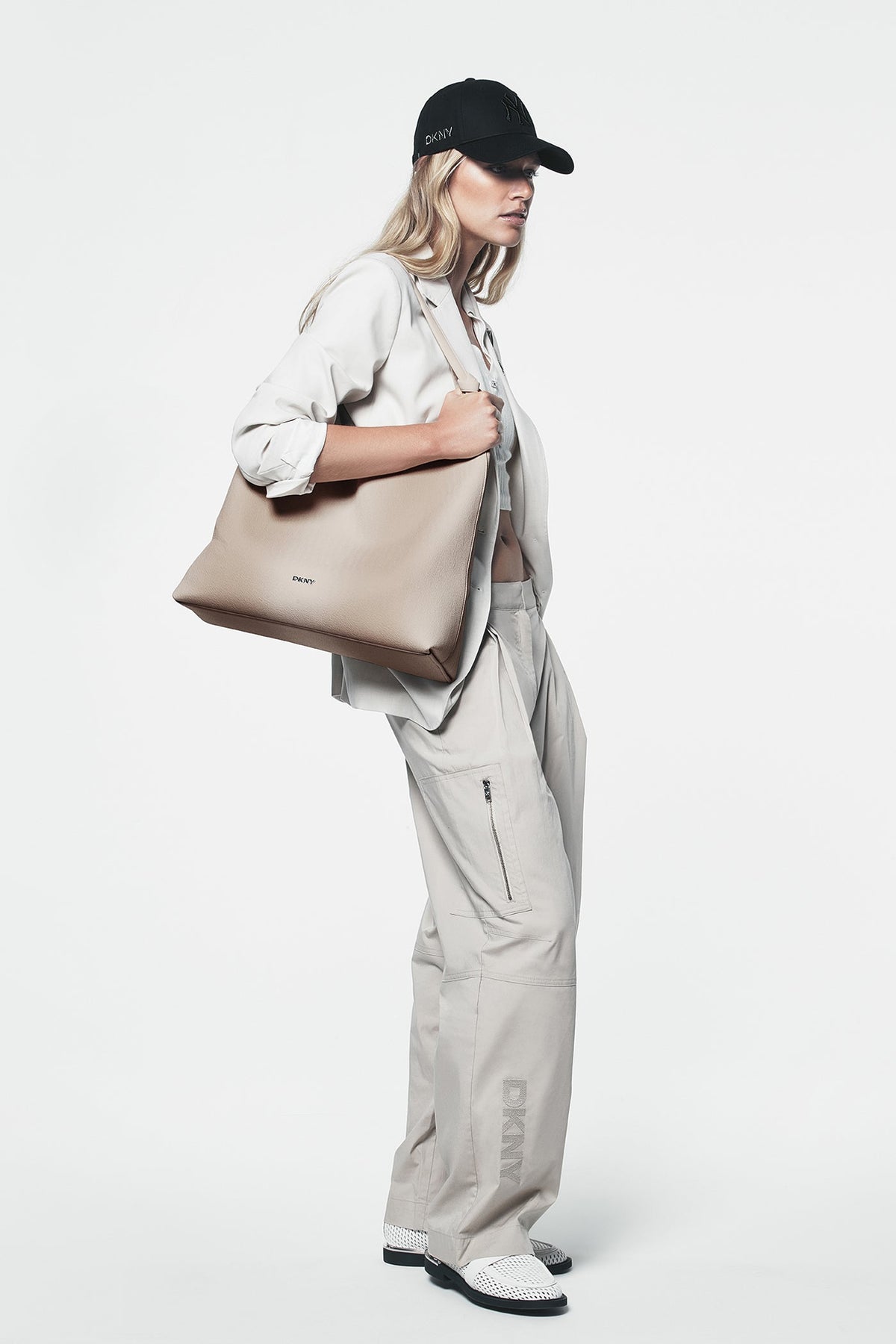 Light Taupe DKNY PAULA HOBO