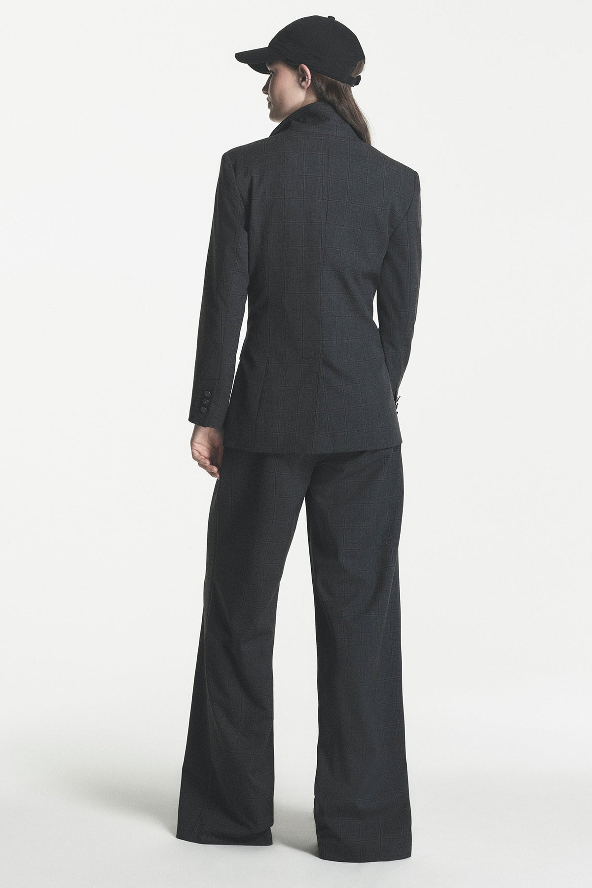 Asphalt Combo DKNY ONE BUTTON BLAZER