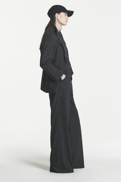 Asphalt Combo DKNY ONE BUTTON BLAZER