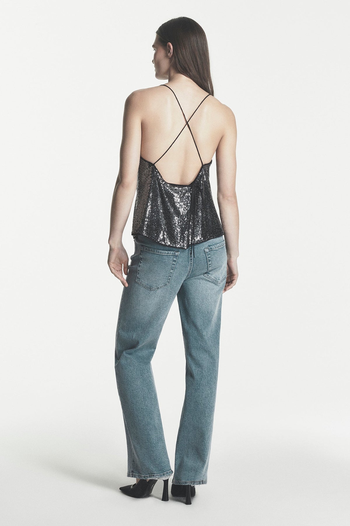 Upper West DKNY MID-RISE LOOSE STRAIGHT LEG JEAN