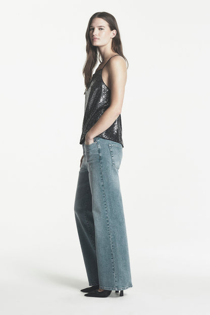 Upper West DKNY MID-RISE LOOSE STRAIGHT LEG JEAN