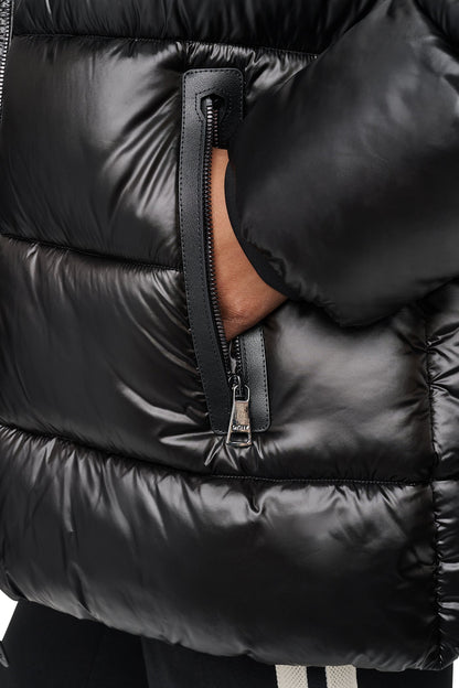 Bitter DKNY PEARALIZED HOODED PUFFER