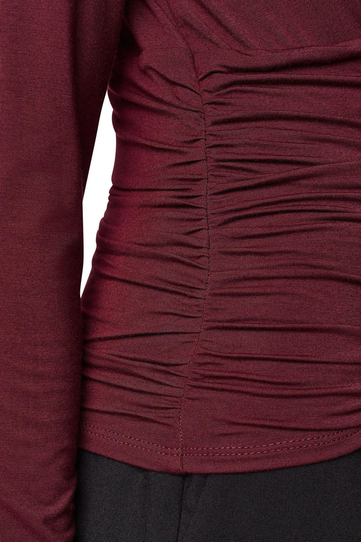 Cabernet DKNY V-NECK BLOUSE