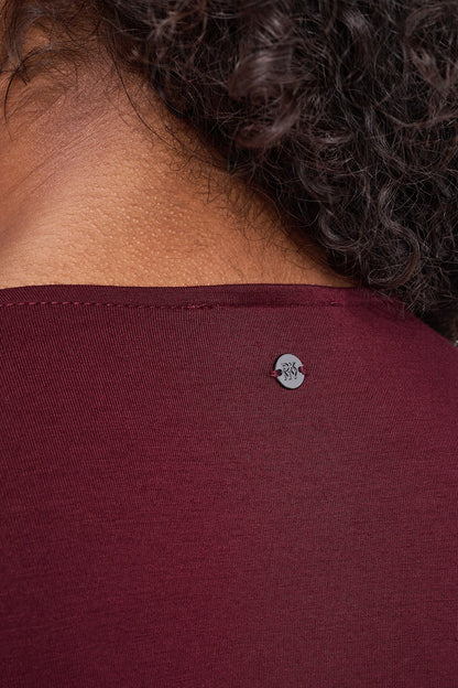 Cabernet DKNY V-NECK BLOUSE