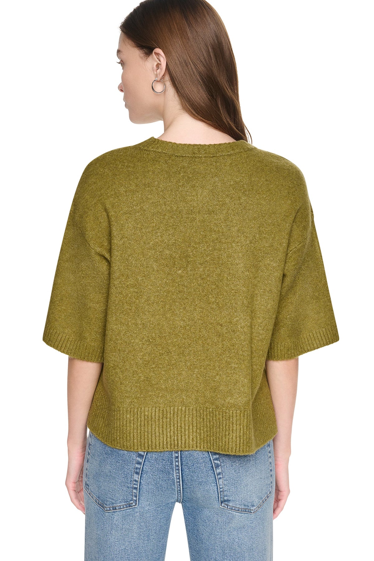 Crocodile DKNY RUGBY SHORT SLEEVE SWEATER