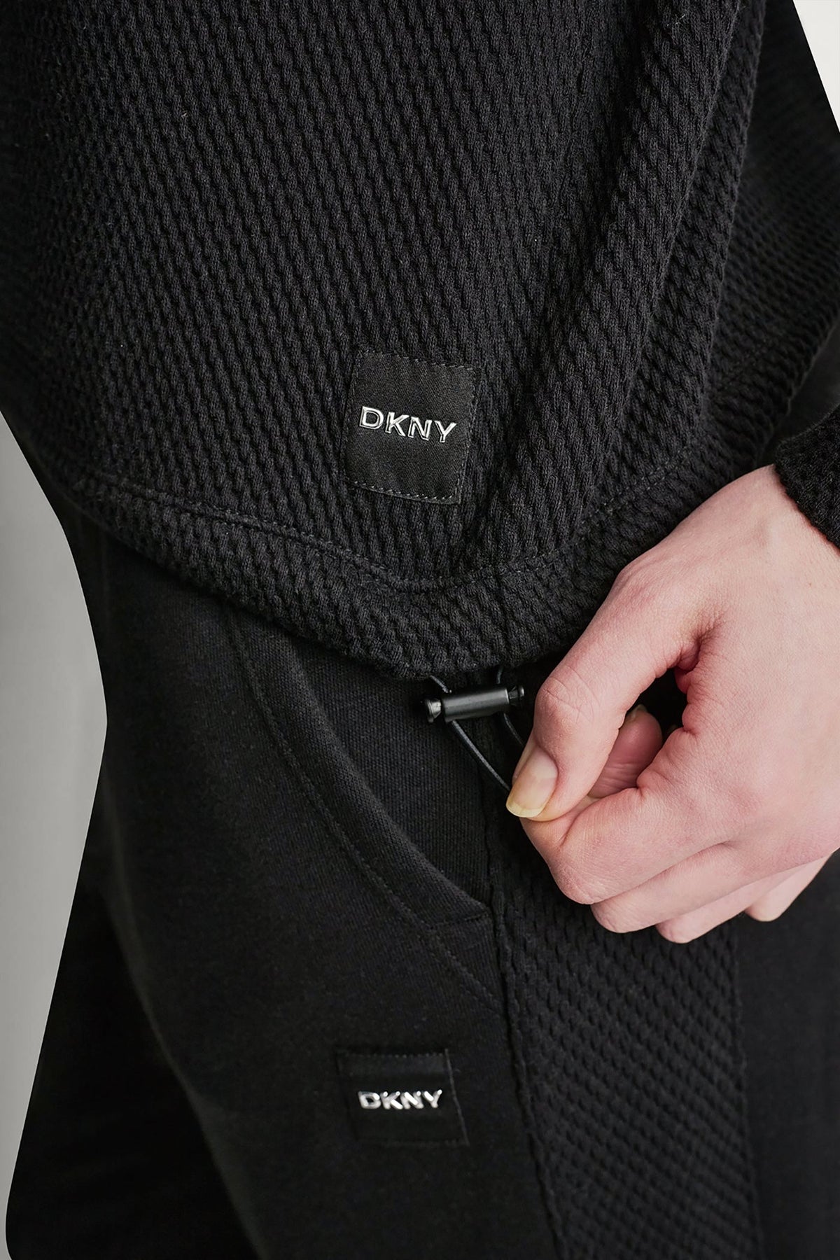 Eggnog DKNY JACQUARD KNIT PULLOVER