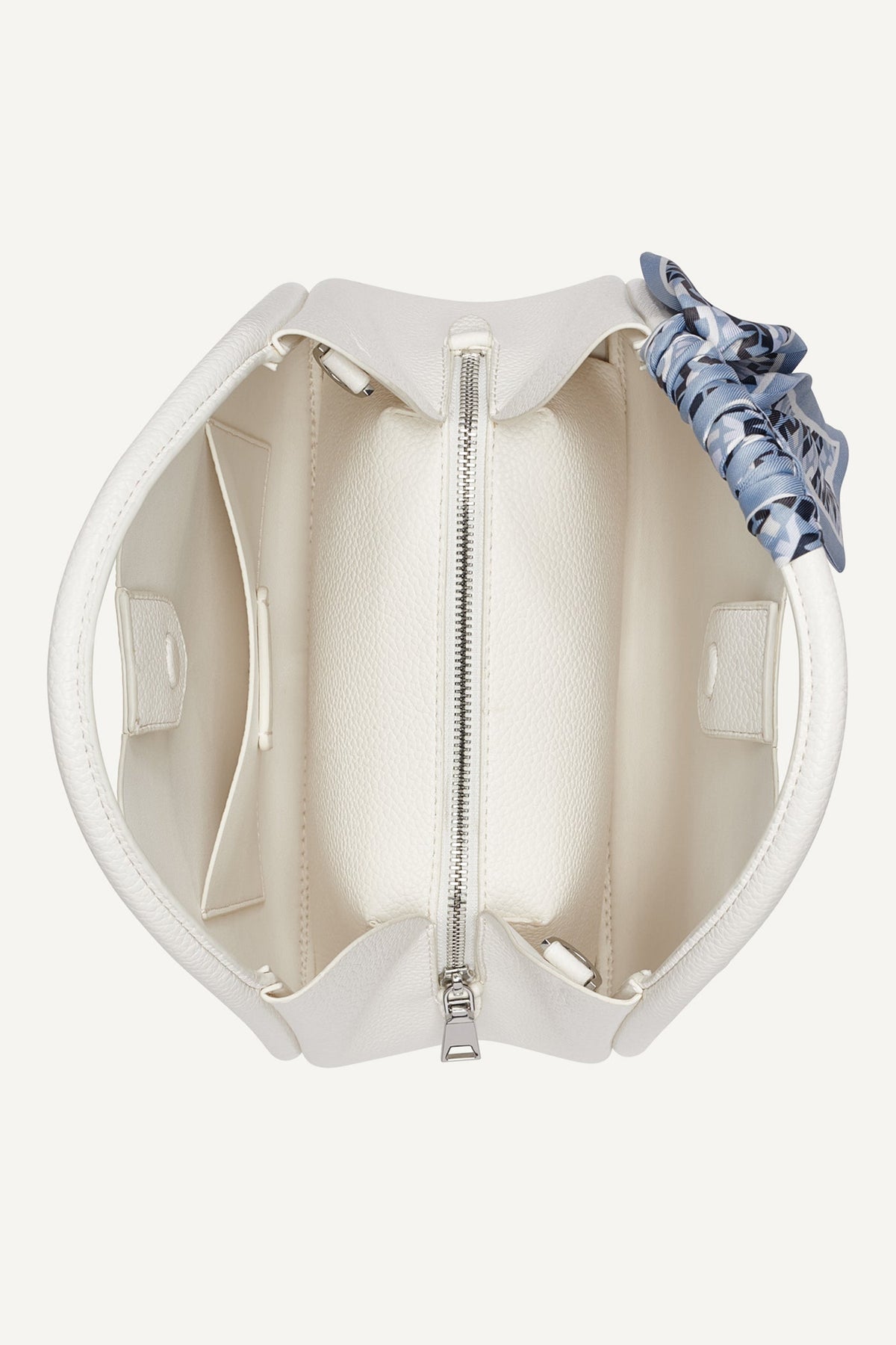 Marshmallow DKNY CAPRI MEDIUM HOBO BAG
