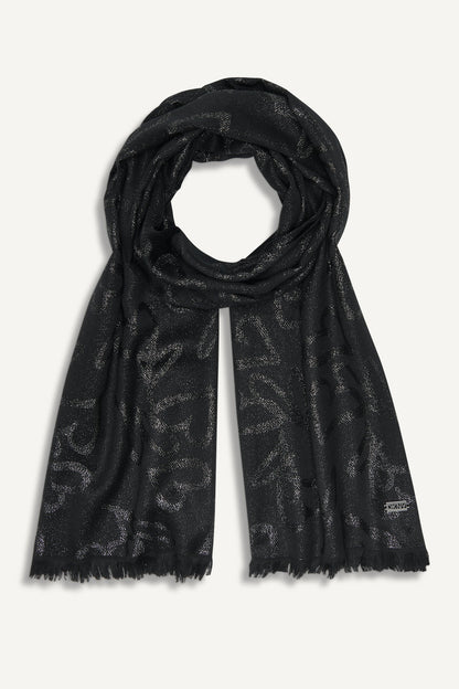 Grey DKNY EVERYBODY LOVES DONNA METALLIC WRAP