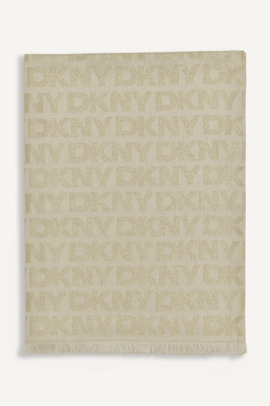 Black DKNY DKNY METAL PASHMINA