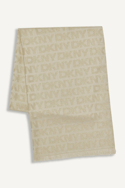 Black DKNY DKNY METAL PASHMINA