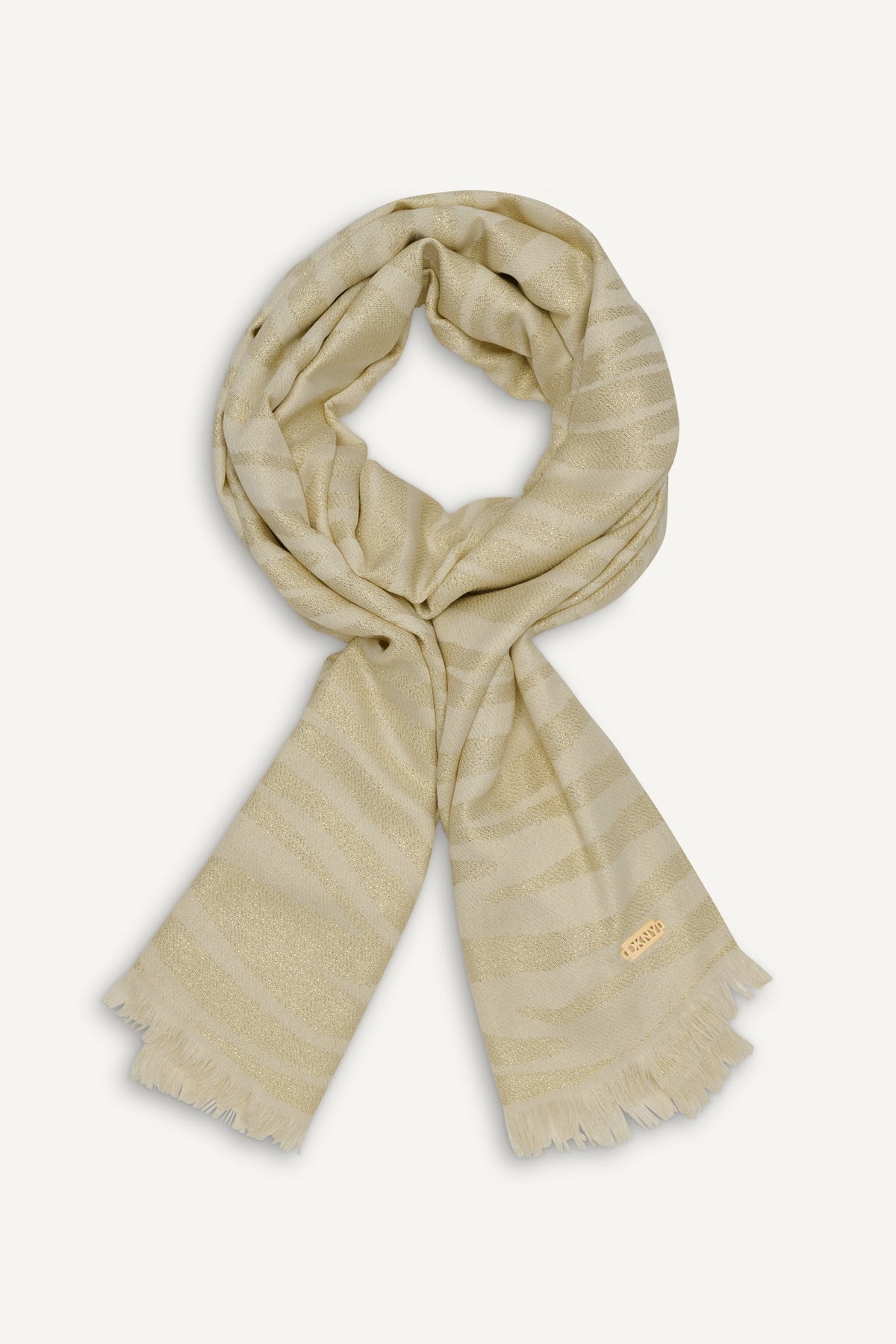 Bloom Pink DKNY METALLIC ZEBRA WRAP
