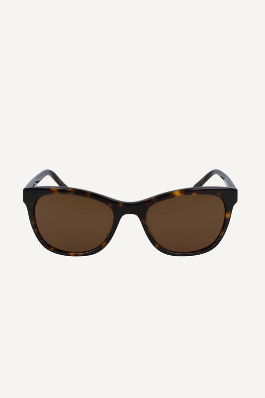 Dark Tortoise DKNY SQUARE SUNGLASSES