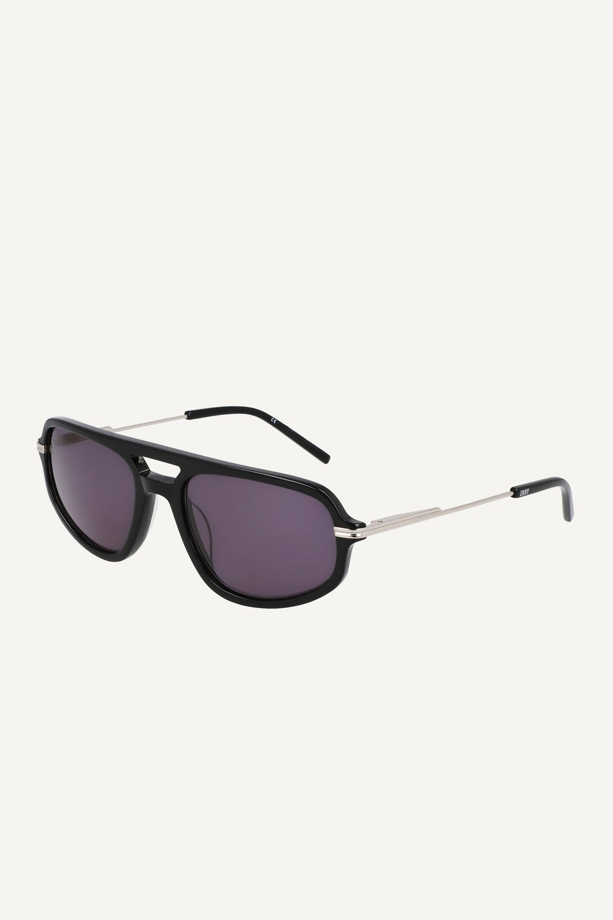 Black/White DKNY AVIATOR SUNGLASSES