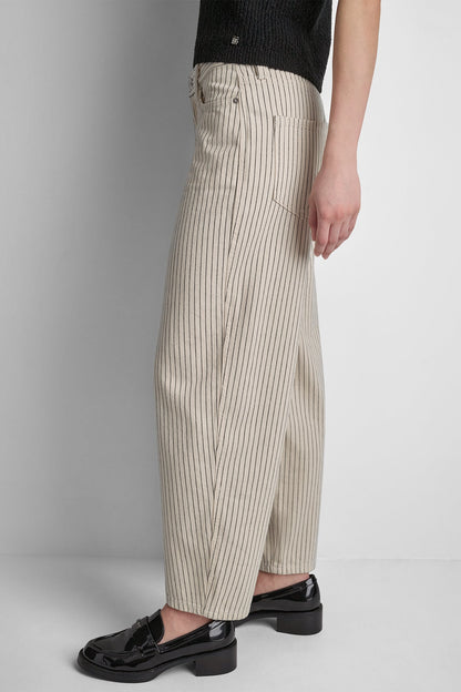 Woodsmoke Autumn Stripe DKNY MID-RISE BABY BARREL LEG