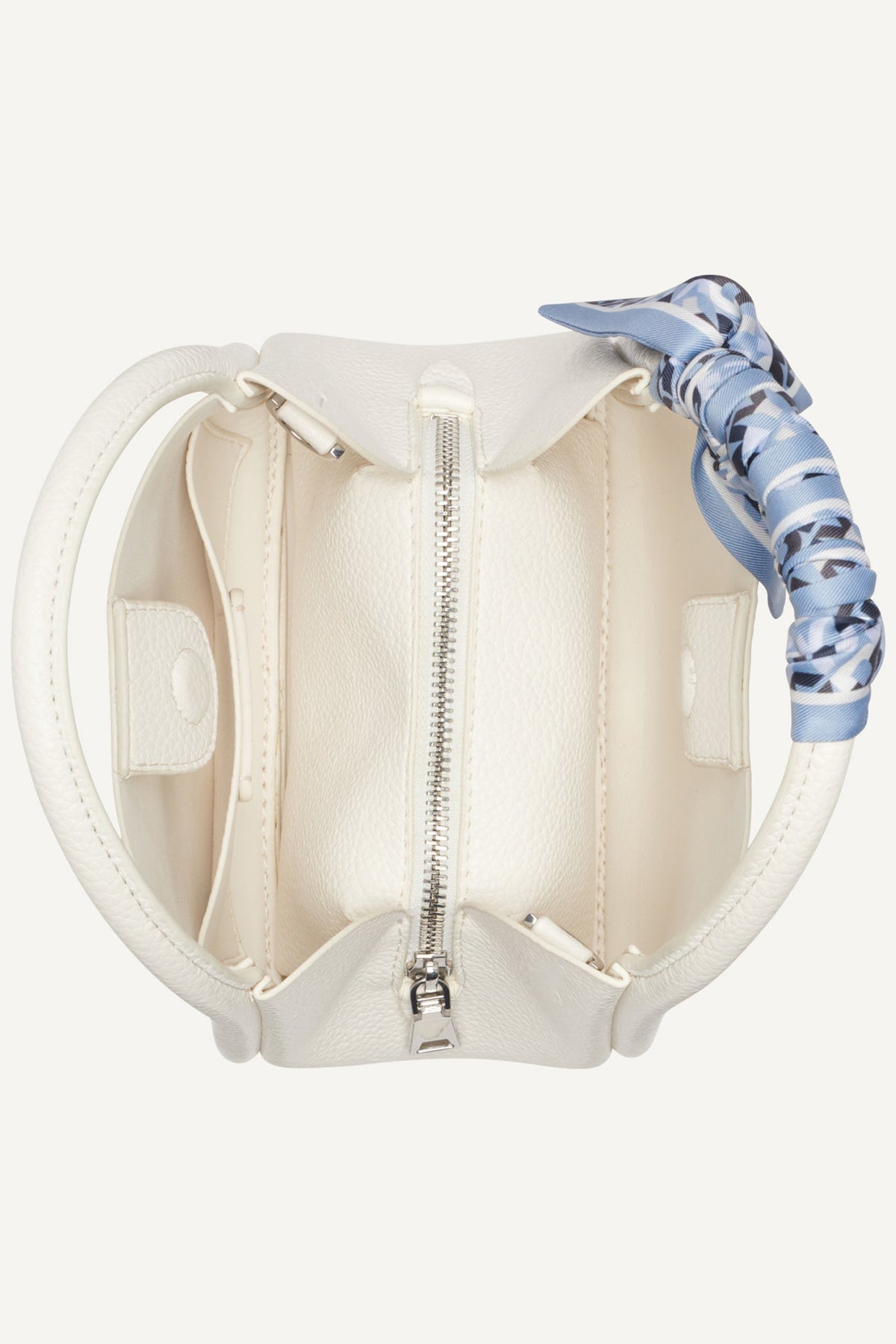 Frost Blue DKNY CAPRI MEDIUM HOBO CROSSBODY BAG