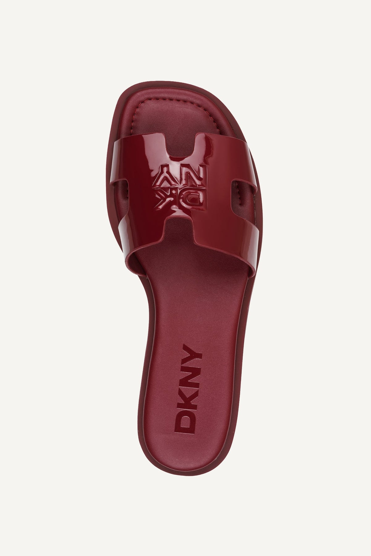 Black DKNY COLUMBA FLAT SLIDE