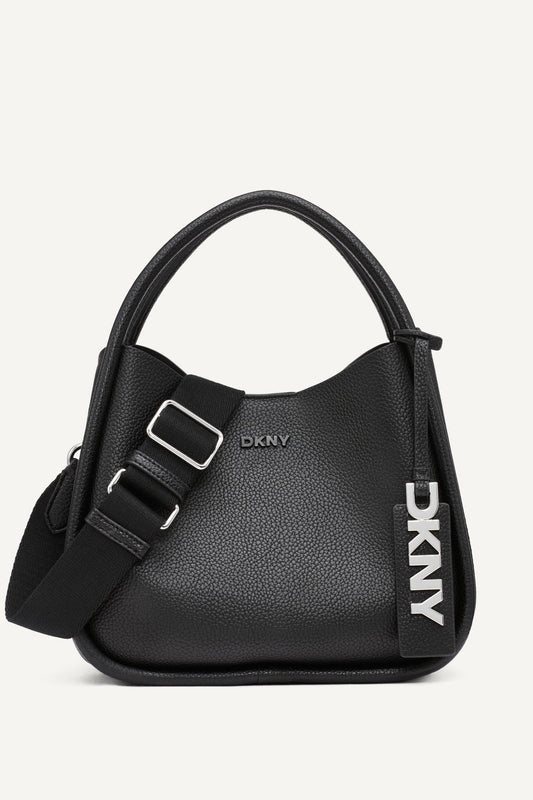 Marshmallow DKNY CAPRI MEDIUM HOBO BAG