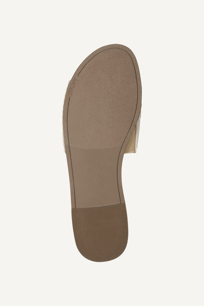Black DKNY WINSLET FLAT SLIDE SANDAL