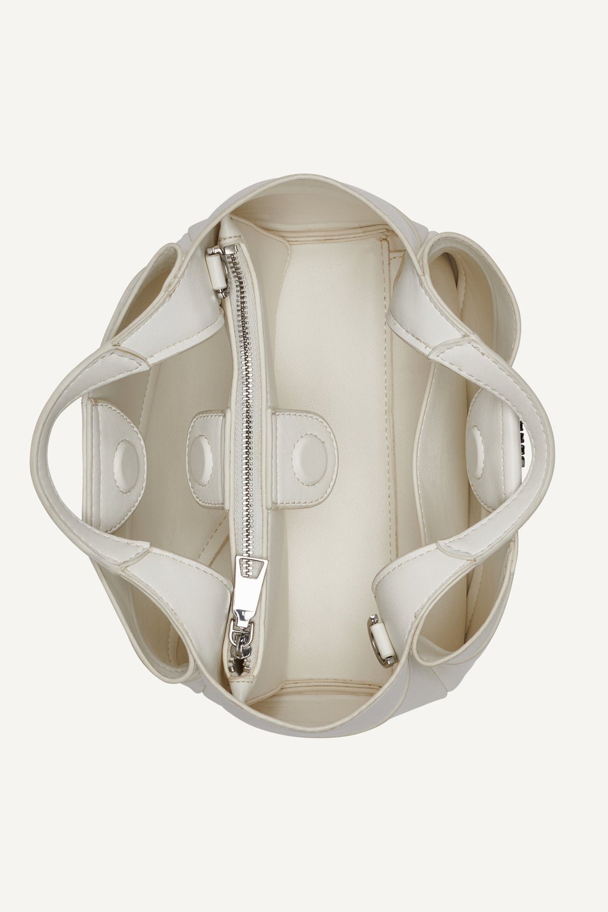 Marshmallow DKNY WILLA COLOR-BLOCK MINI SATCHEL