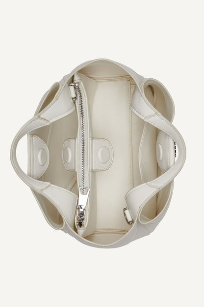 Marshmallow DKNY WILLA COLOR-BLOCK MINI SATCHEL
