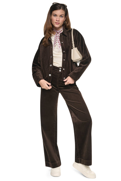 Eggnog DKNY RAGLAN SLEEVE BUBBLE JACKET