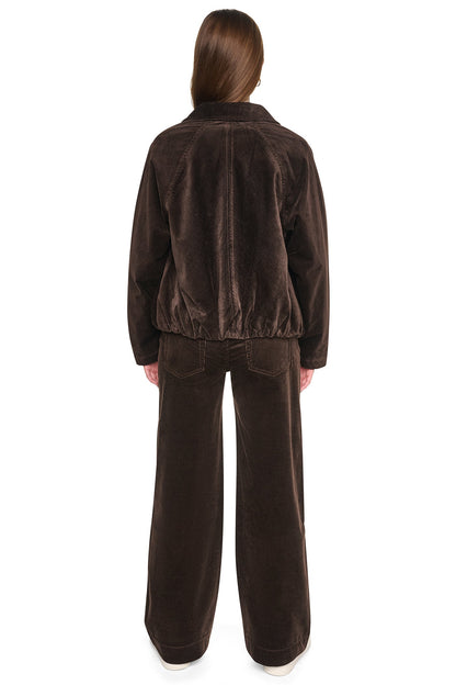 Eggnog DKNY RAGLAN SLEEVE BUBBLE JACKET