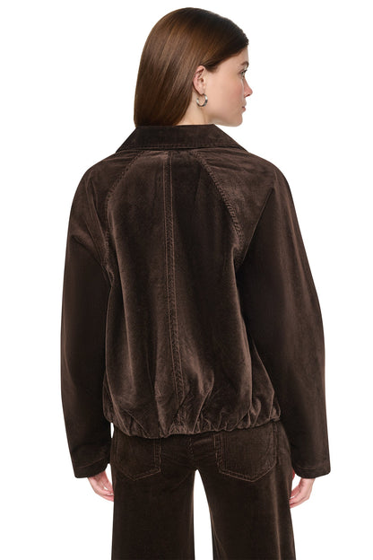 Eggnog DKNY RAGLAN SLEEVE BUBBLE JACKET