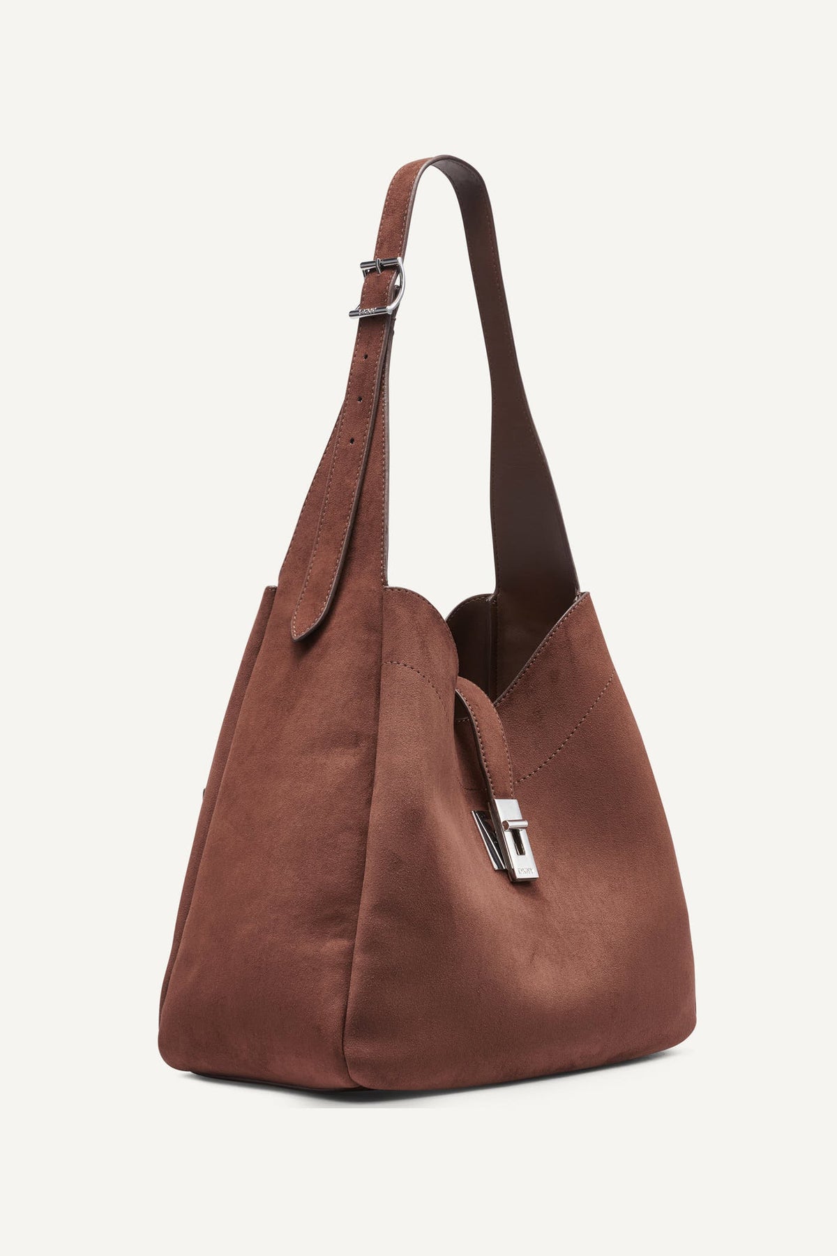 Saddle DKNY DARIA LARGE HOBO BAG