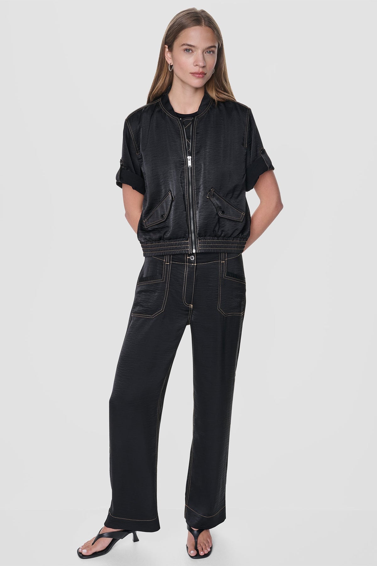 Dune DKNY CONTRAST STITCH JACKET