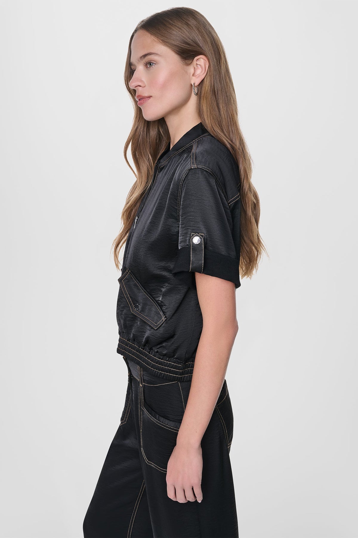 Dune DKNY CONTRAST STITCH JACKET