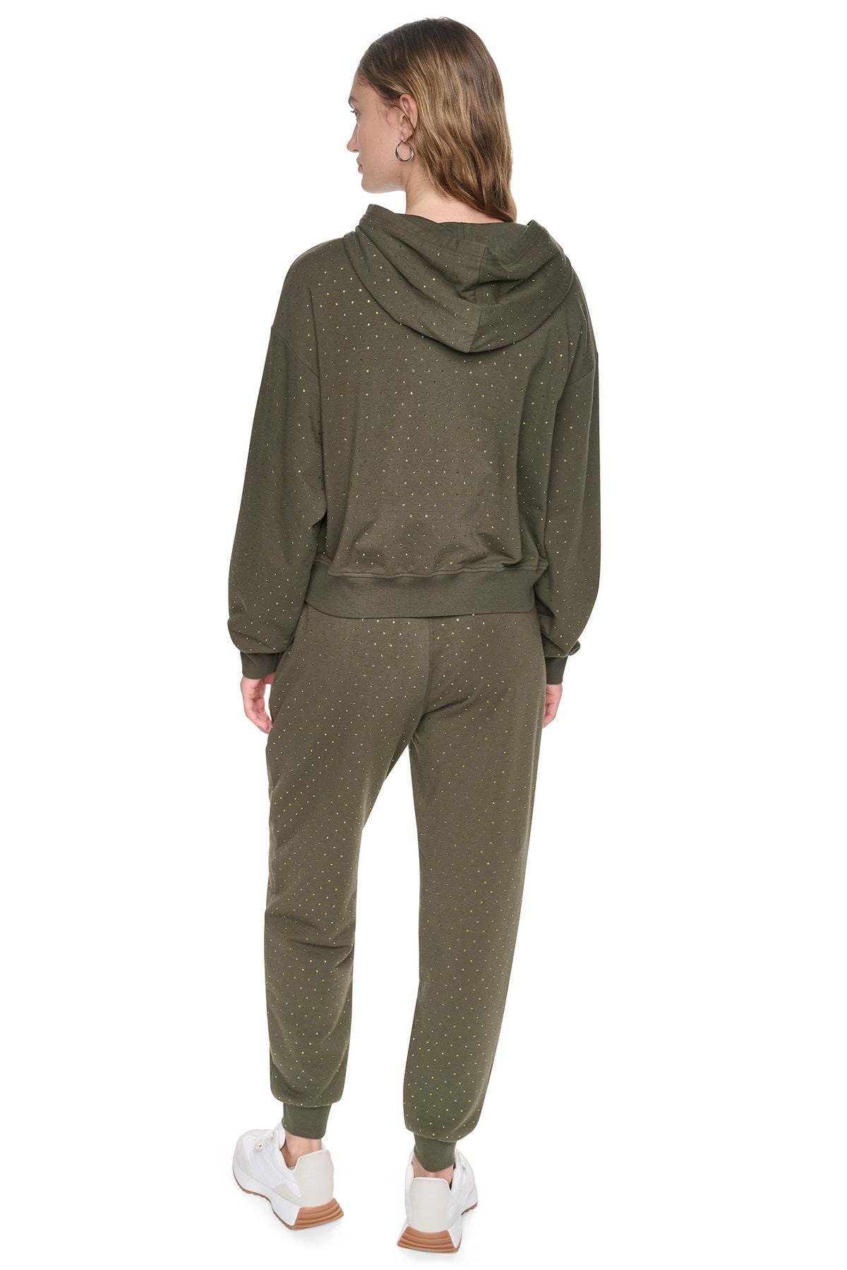 Hemlock/Hemlock DKNY RHINESTONE HOODIE