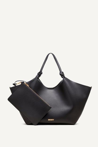 MINK DKNY PAULA EXTRA LARGE COMMUTER TOTE