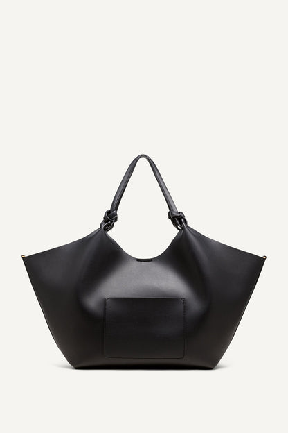 MINK DKNY PAULA EXTRA LARGE COMMUTER TOTE