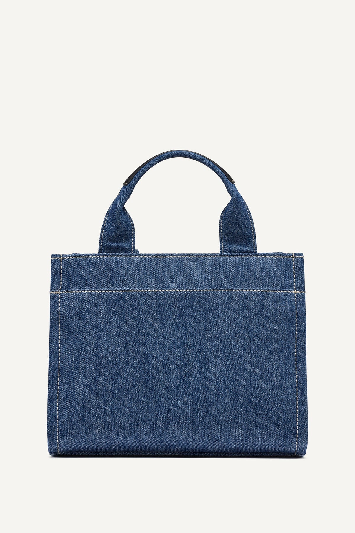 DENIM DKNY HADLEE SMALL DENIM LOGO TOTE