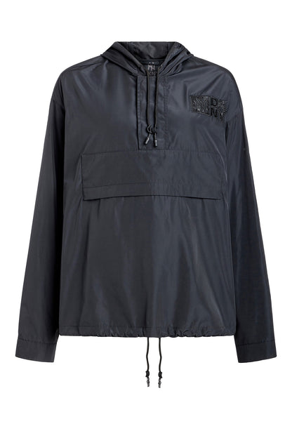 Black DKNY DKNY X YANKEES HALF-ZIP JACKET