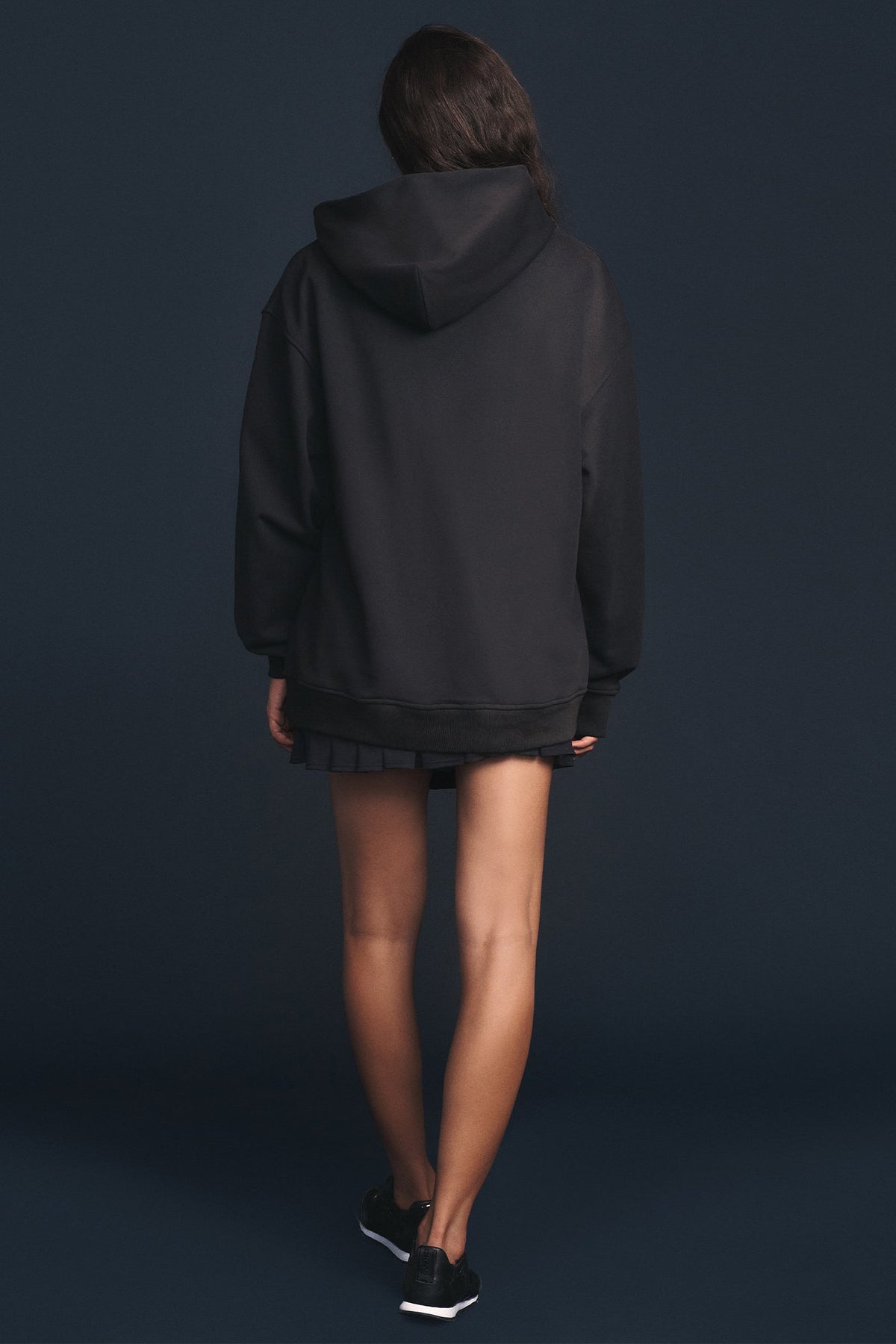Black DKNY DKNY X YANKEES EMBELLISHED HOODIE