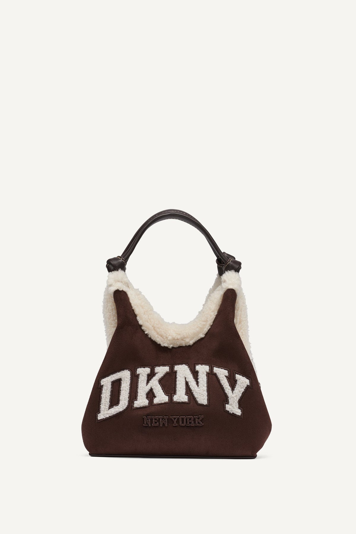 Coffee Bean DKNY PAULA SMALL COMMUTER LOGO TOTE
